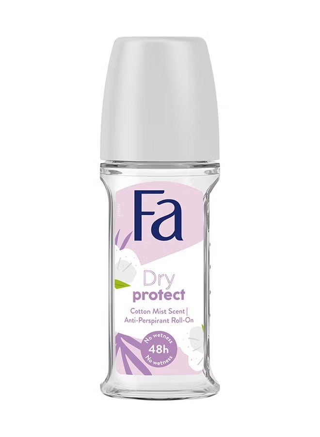 Dry Protect Cotton Mist Scent Anti-Perspirant Roll-On 50ml