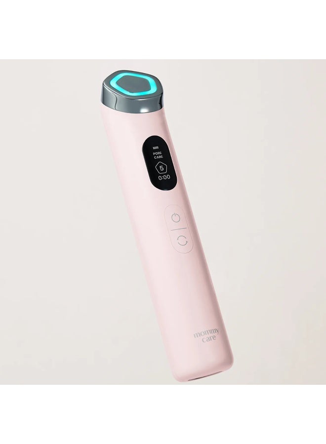 Penta Prime (pink) 4-in-1 Real Glass Glow Beauty Massager | Volume Care | Fine Line Care and Pore Care | Korean Skin Care
