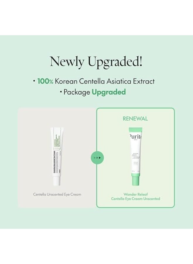 PURITO Seoul Wonder Releaf Centella Eye Cream Unscented Fragrance-Free for Sensitive Skin 30ml - image 3