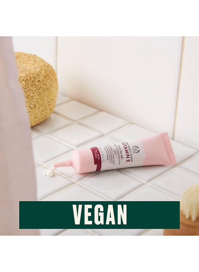 Vitamin E Eye Cream – Hydrating & Brightening Cream with Hyaluronic Acid, Reduces Appearance of Fine Lines, Smooths & Refreshes Delicate Under Eye Skin, Suitable for All Skin Types, 15ml - image 3