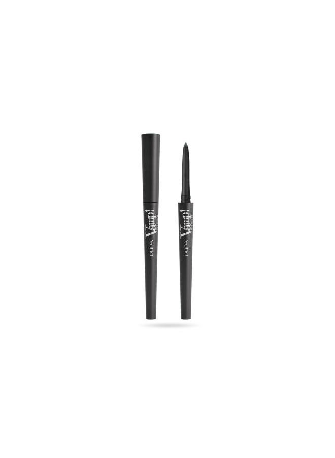 Vamp! Waterproof Eye Pencil 300 Mysterious Green - Rich, Cream Liner Pencil to Make Eyes Pop - Long Lasting, Smudge, Tear, Sweat, and Waterproof Formula - 0.12 oz