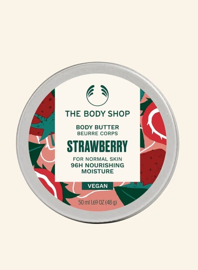 Strawberry Treats Gift Set – Shower Gel (60 Ml) And Body Butter (50 Ml) – Juicy Strawberry Scent, Gentle Daily Cleanser And Deep Nourishing Hydration For Soft Skin. - image 3