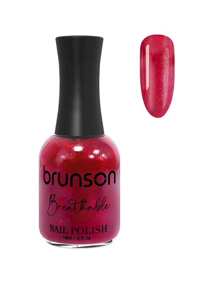 Breathable Nail Polish Halal nail polish Wudu friendly Quick-Dry Vegan long lasting but easy peel off   18ml BH269