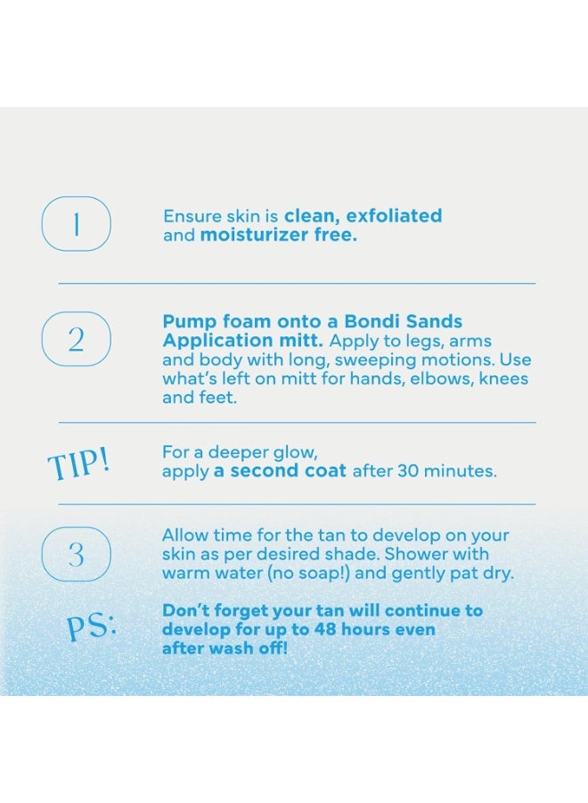 Self Tanning Foam One Hour Express 200ml | Fast-Developing 1 Hour Wash-Off Self Tan Mousse | Customisable Streak-Free Sunless Tanning Foam for Light Medium Dark Results | Vegan Self Tanner - image 10