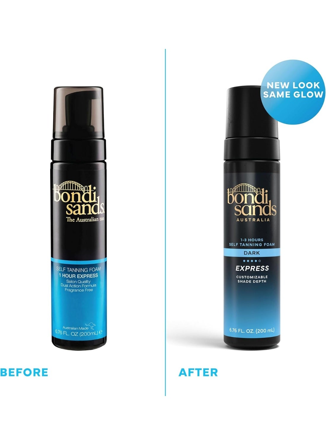 Self Tanning Foam One Hour Express 200ml | Fast-Developing 1 Hour Wash-Off Self Tan Mousse | Customisable Streak-Free Sunless Tanning Foam for Light Medium Dark Results | Vegan Self Tanner - image 2