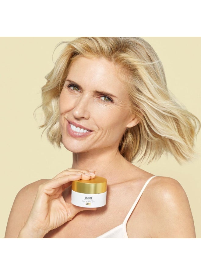 Isdinceutics A.G.E. Reverse Day Cream [50Ml] – Anti-Aging Face Cream With Triple Action: Anti-Pollution, Remodeling, And Anti-Glycation - image 5
