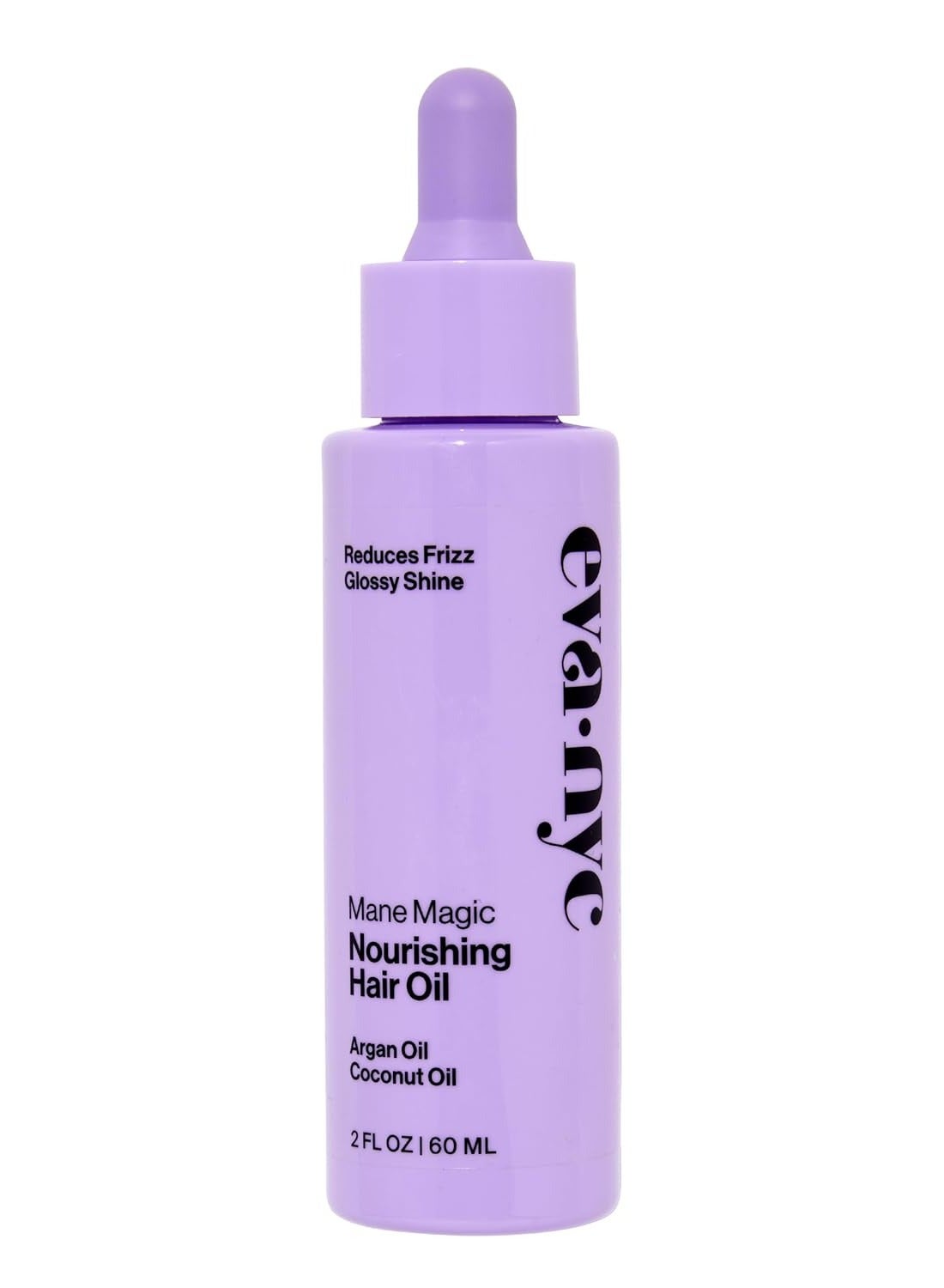 Eva NYC Mane Magic Nourishing Hair Oil, Infused with Argan Oil and Coconut Oil, 2.0 fl oz