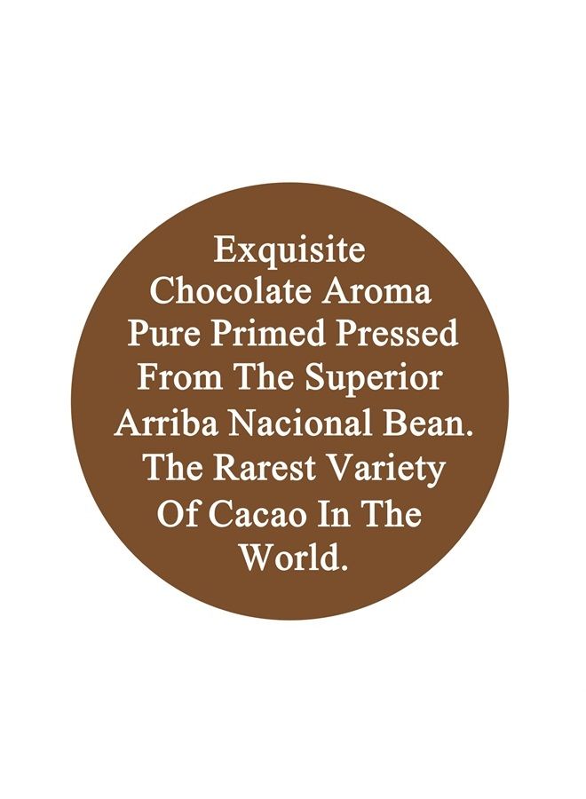 Raw Cocoa Butter 2 lbs. Bar - 100% Pure Natural Unrefined FOOD GRADE Arriba Nacional Cacao Bean, Great For Chocolate Making, Soap, Lip Balm and Moisturizer For DIY Body Butters