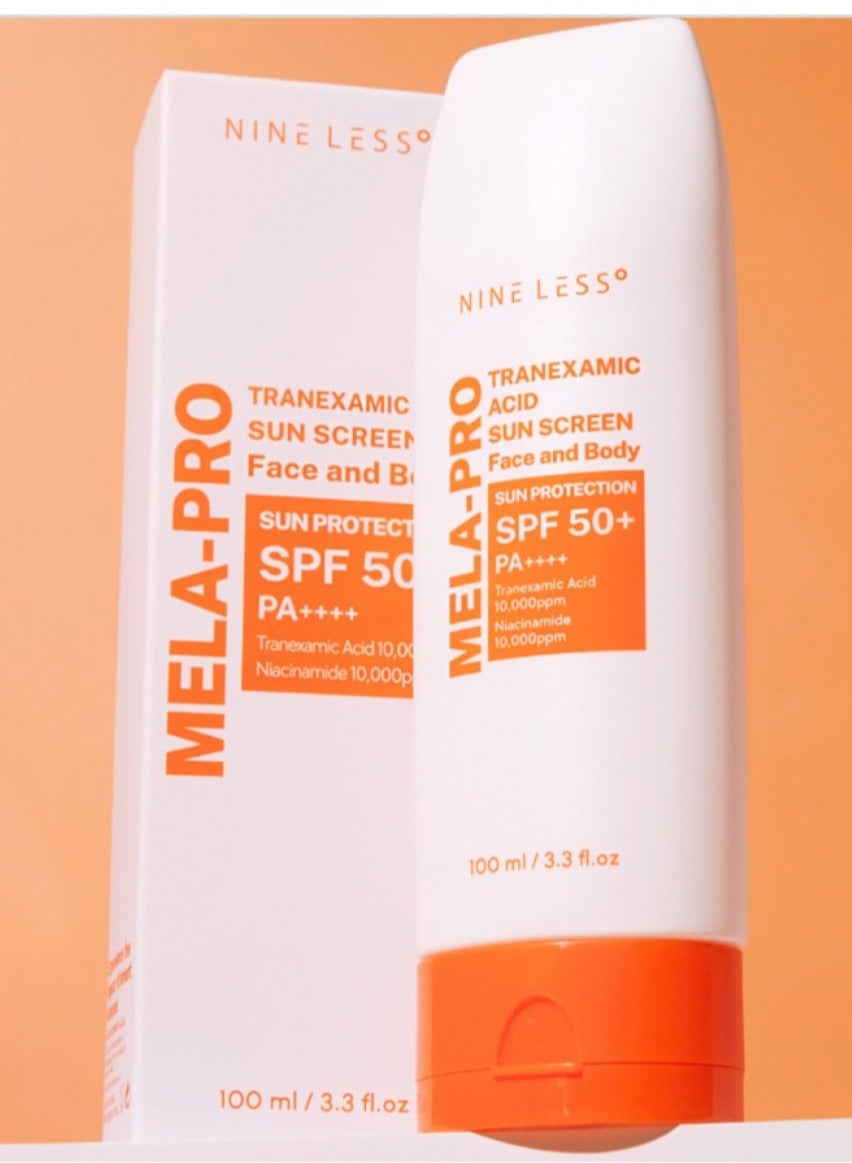 Mela-Pro Tranexamic Acid Sun Screen 100ml