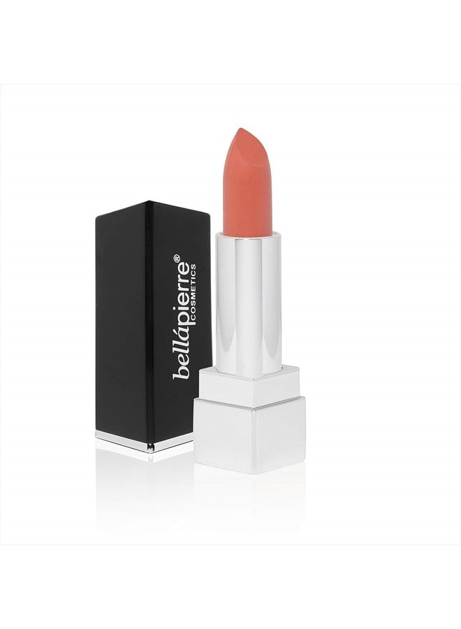 Matte Lipstick | Richly Pigmented Mineral Lipstick | 100% Natural Formulation | Non-Toxic, Cruelty and Paraben Free | Sun Protection | Long Lasting Nourishing Color – Pumpkin Spice