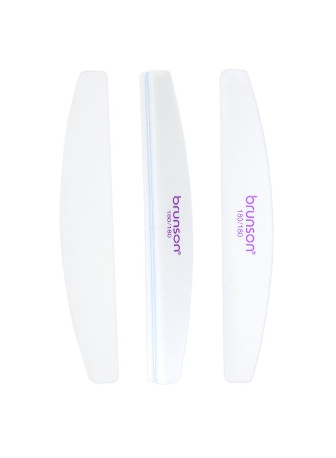 15 Pieces Nail File, Professional Double Sided Buffer Block Emery Board, Manicure Pedicure Tool - SEB-321W
