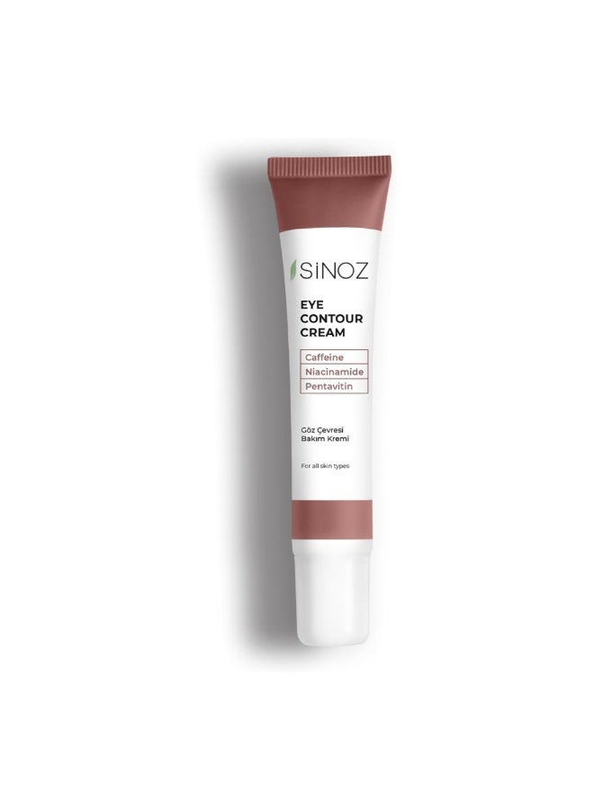 Sinoz Eye Contour Cream for Bright Eyes (15ml) – Anti-Dark Circles & Puffiness Treatment