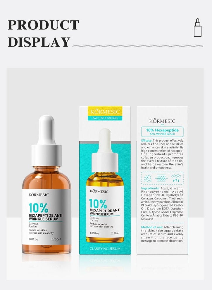 10% Acetyl Hexapeptide Serum - Anti-Aging & Firming 30ml
