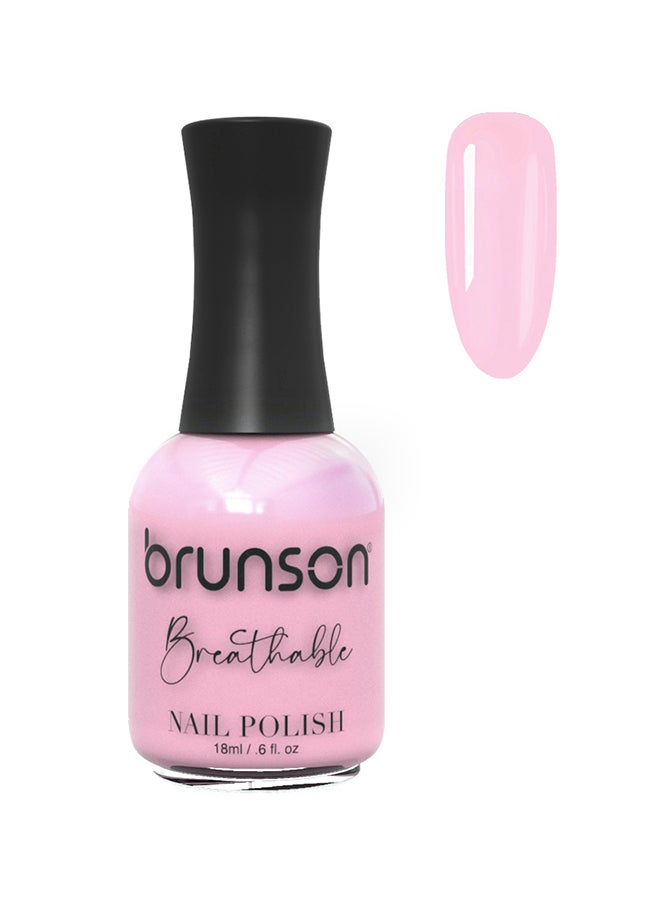 Breathable Nail Polish Halal nail polish Wudu friendly Quick-Dry Vegan long lasting but easy peel off   18ml BH041