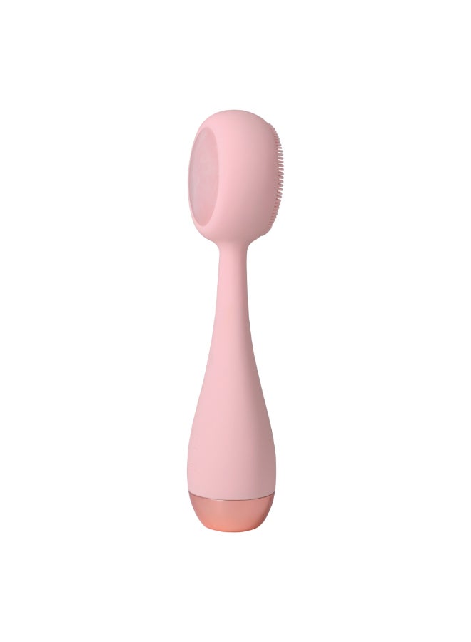 Clean Pro Blush - Smart Facial Cleansing Device with ActiveWarmth Heat Theraphy Massager with genuine Rose