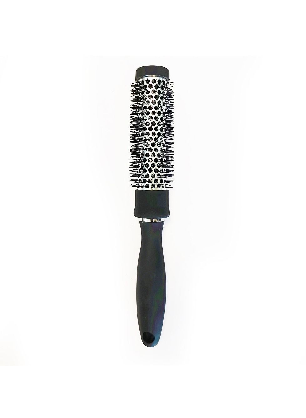 Onetech Round Thermal Hair Brush - 25mm, Black - Professional Blow-Drying Brush for Smooth, Voluminous Hair Styling