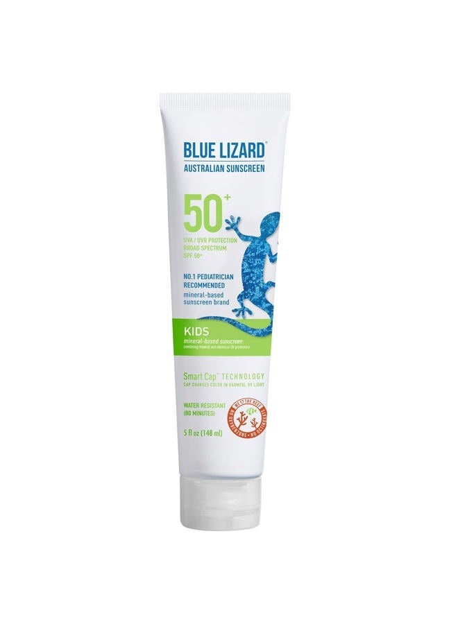 Kids Sunscreen Lotion SPF 50+ 5oz Tube, cream