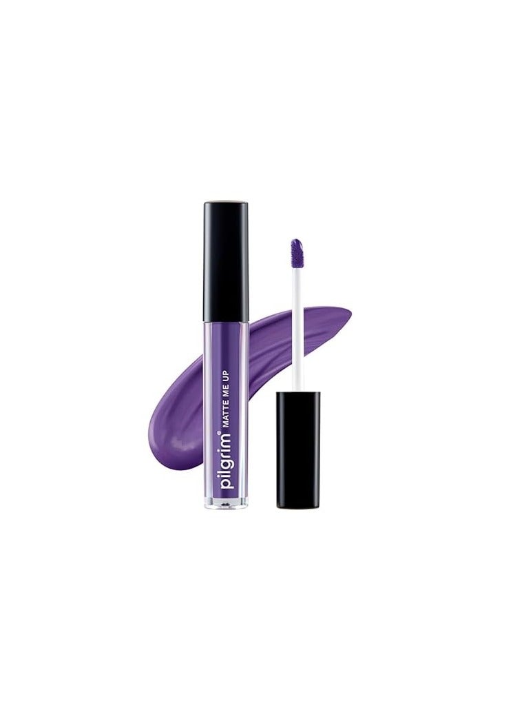 Pilgrim Liquid Matte Lipstick | Lipstick for Women with Hyaluronic Acid & Spanish Squalane | Transferproof, Long Lasting & Non Drying with Hydrating Ingredients 3gms