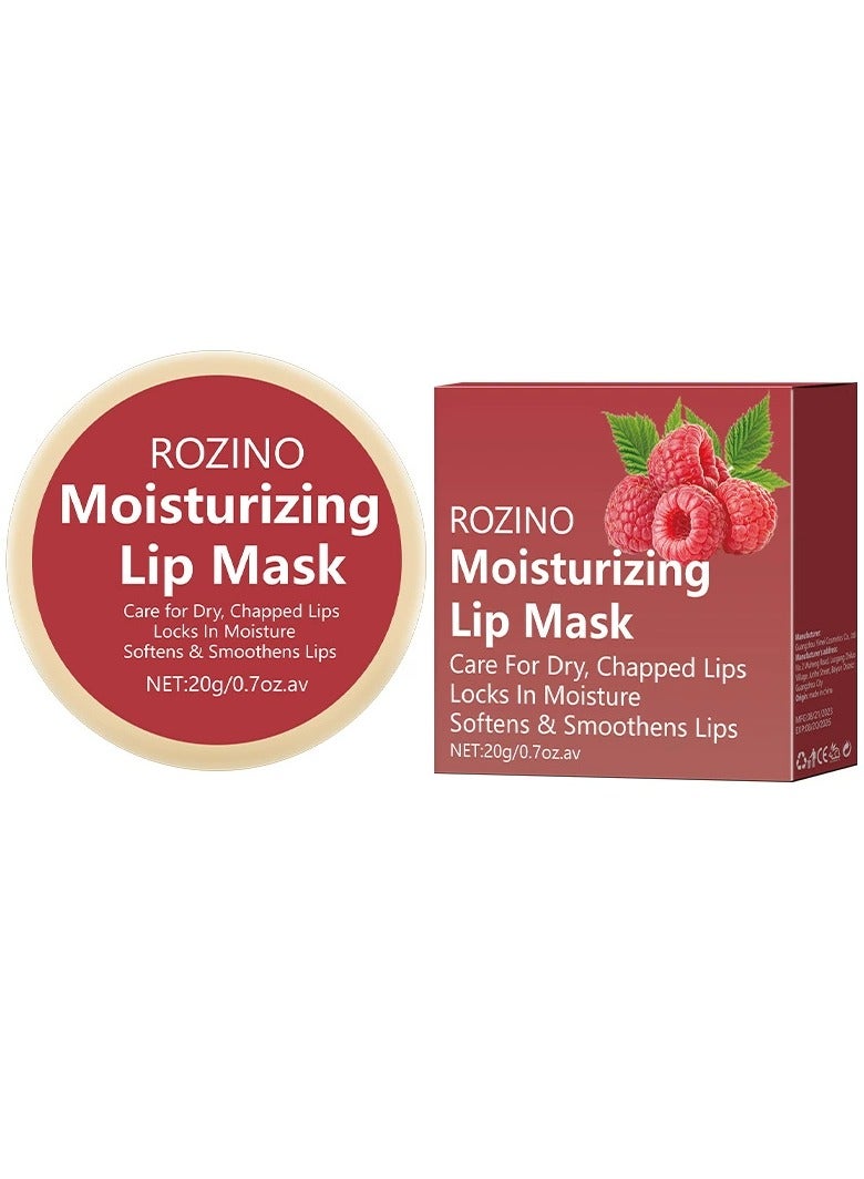 Lip mask exfoliates, lightens lip lines, moisturizes, replenishes moisture, prevents chapped lips, lip care, lip balm
