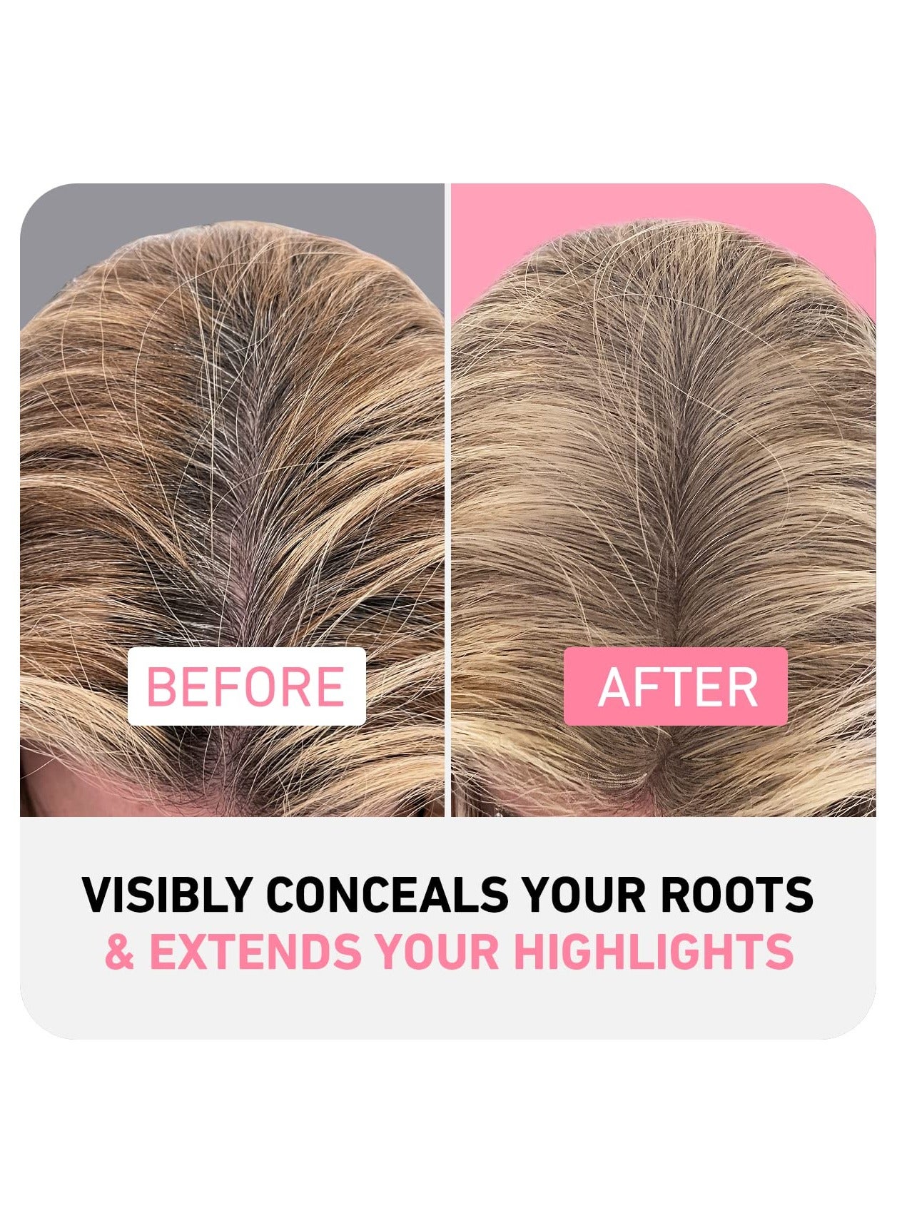 Hairline Root Touchup Powder For Instant Coverage – Conceals Thinning Edges And Gray Roots, Sweat And Rain Resistant, Dermatologist-Approved Scalp Safe Formula, Dark Brown (4G) - image 3
