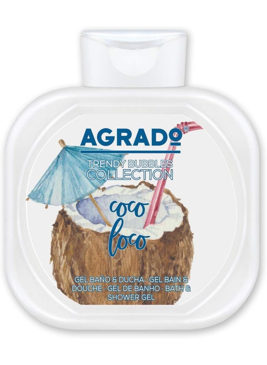 Coco Loco Trendy Bubble Collection Bath And Shower Gel 750 ML