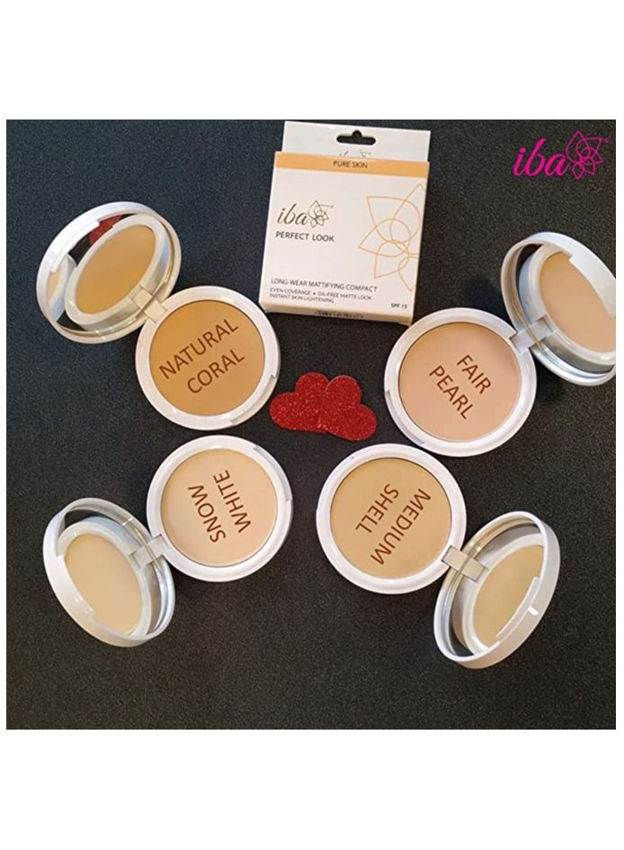 Iba Pure Skin Perfect Look Long Wear Mattifying Compact