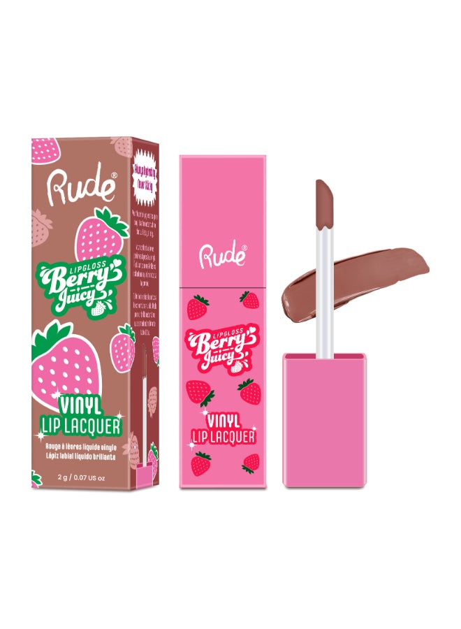 Berry Juicy Vinyl Lip Laquer - Chocolate Covered