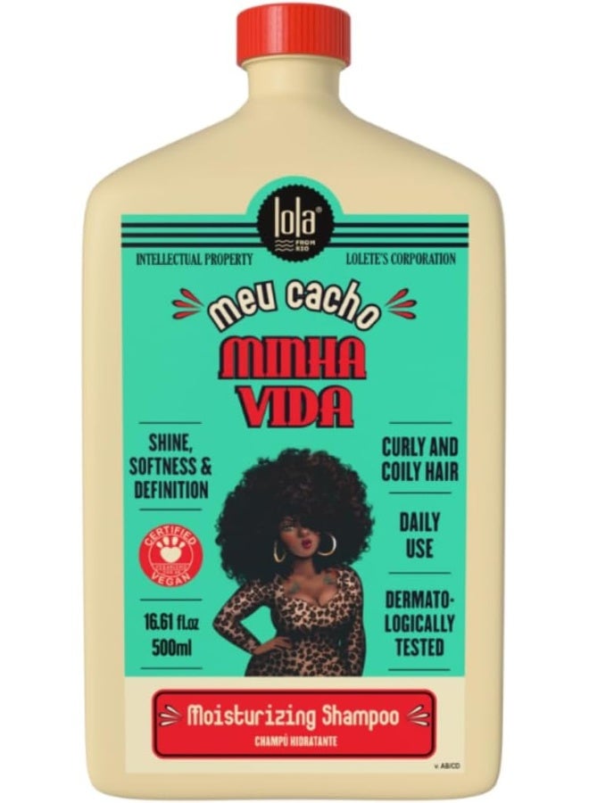 Moisturizing Shampoo For Curly Hair With Coconut Oil & Jojoba Oil - Gently Cleanses Without Stripping Natural Oils, Hydrates & Enhances Curl Pattern (250 Ml)