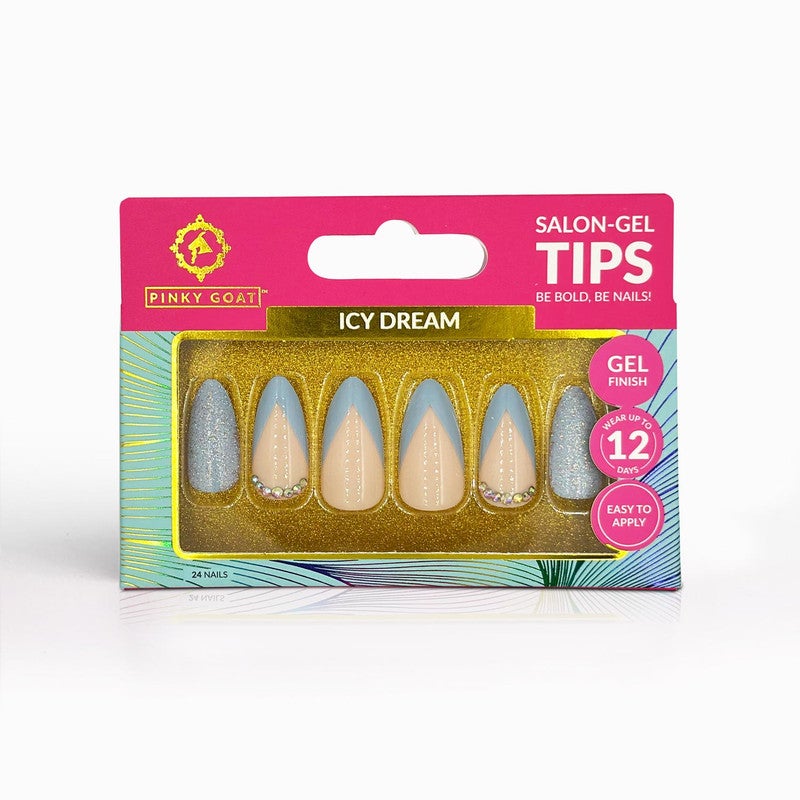 Salon Gel Tips Icy Dream