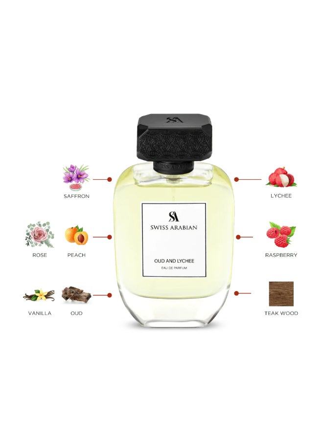 Oud And Lychee Eau De Parfum 100Ml - image 3