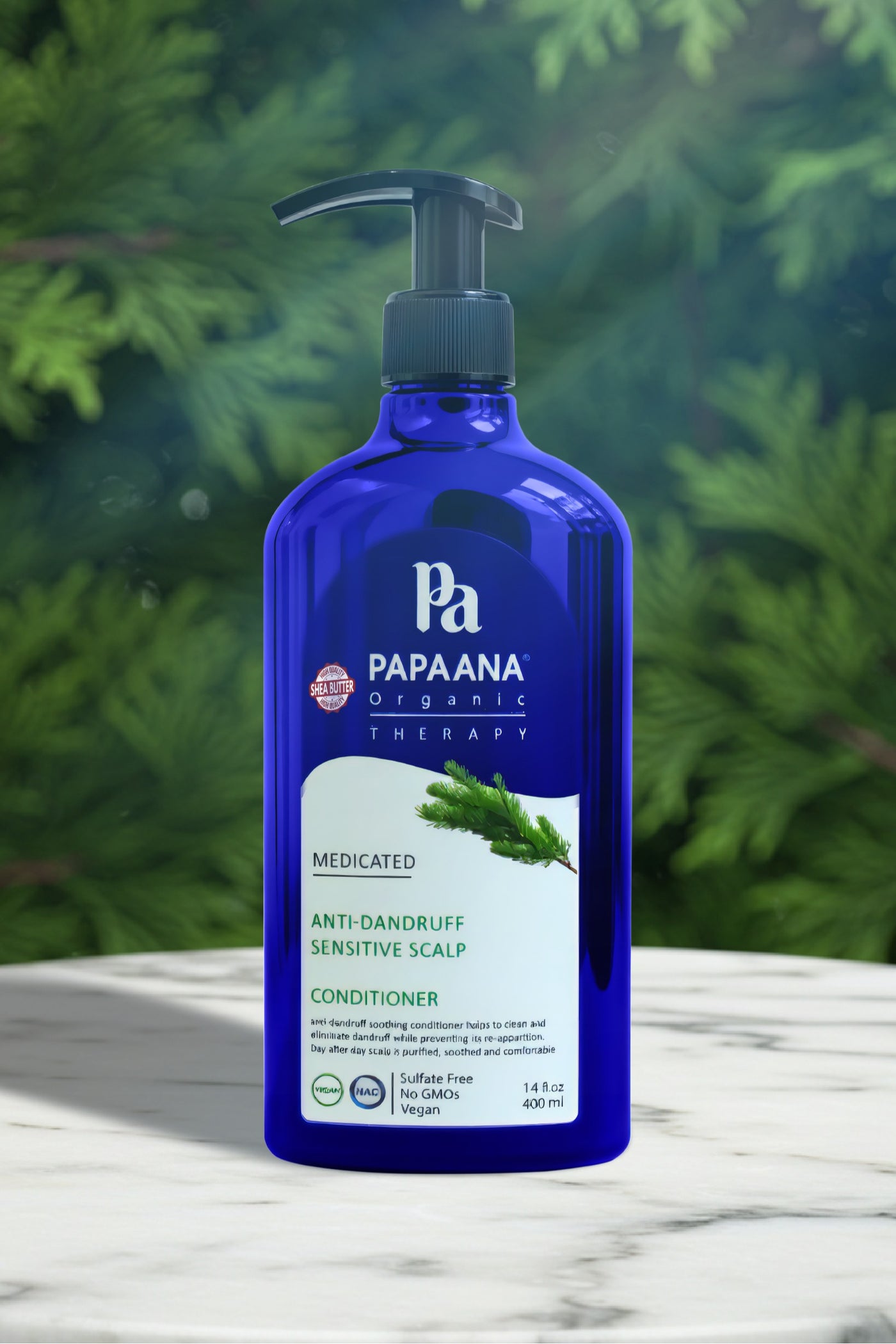 Anti-Dandruff Sensitive Conditioner with Shea Butter – 400ml, Gentle & Hydrating Solution for Sensitive Scalps with Shea Butter
