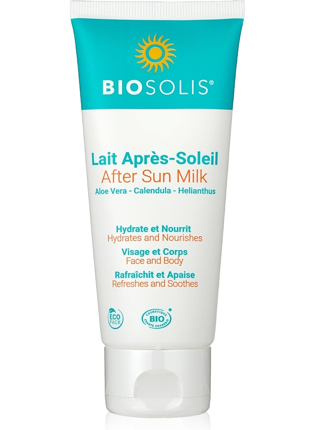 Organic After Sun Milk With Aloevera Calendula & Sunflower 100 ML