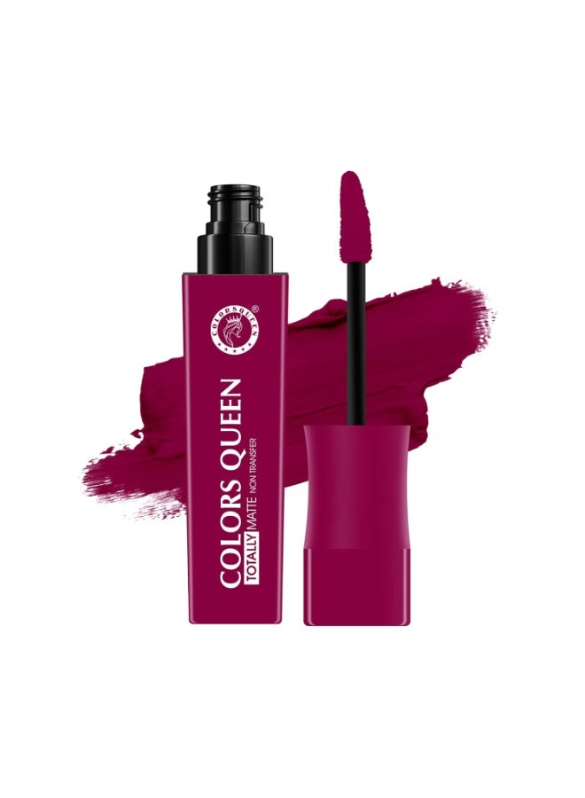 Totally Matte Liquid Lipstick Intense Color Payoff Lightweight Comfortable One Swipe Long Lasting Non Transfer Women 10 - Fall in Love 7.5g