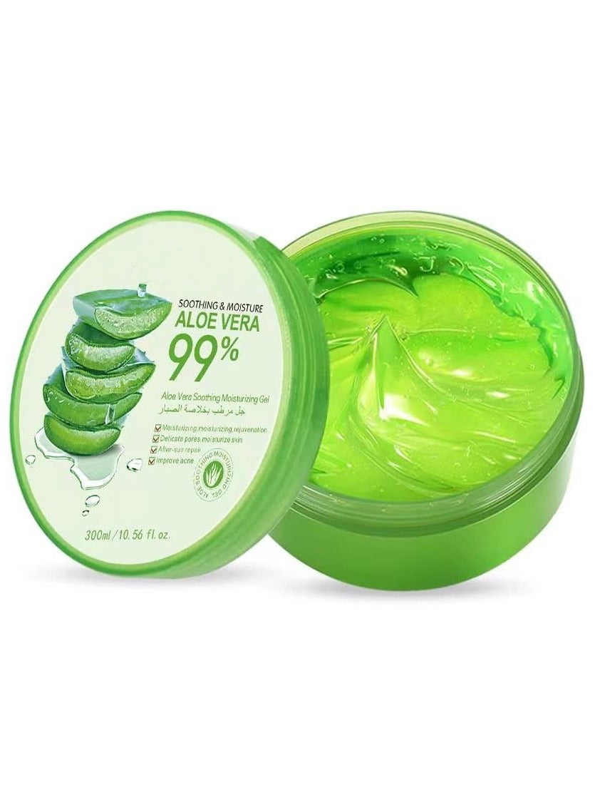 SMOOTHING & MOISTURE 92% ALOE VERA SOOTHING GEL 300ML