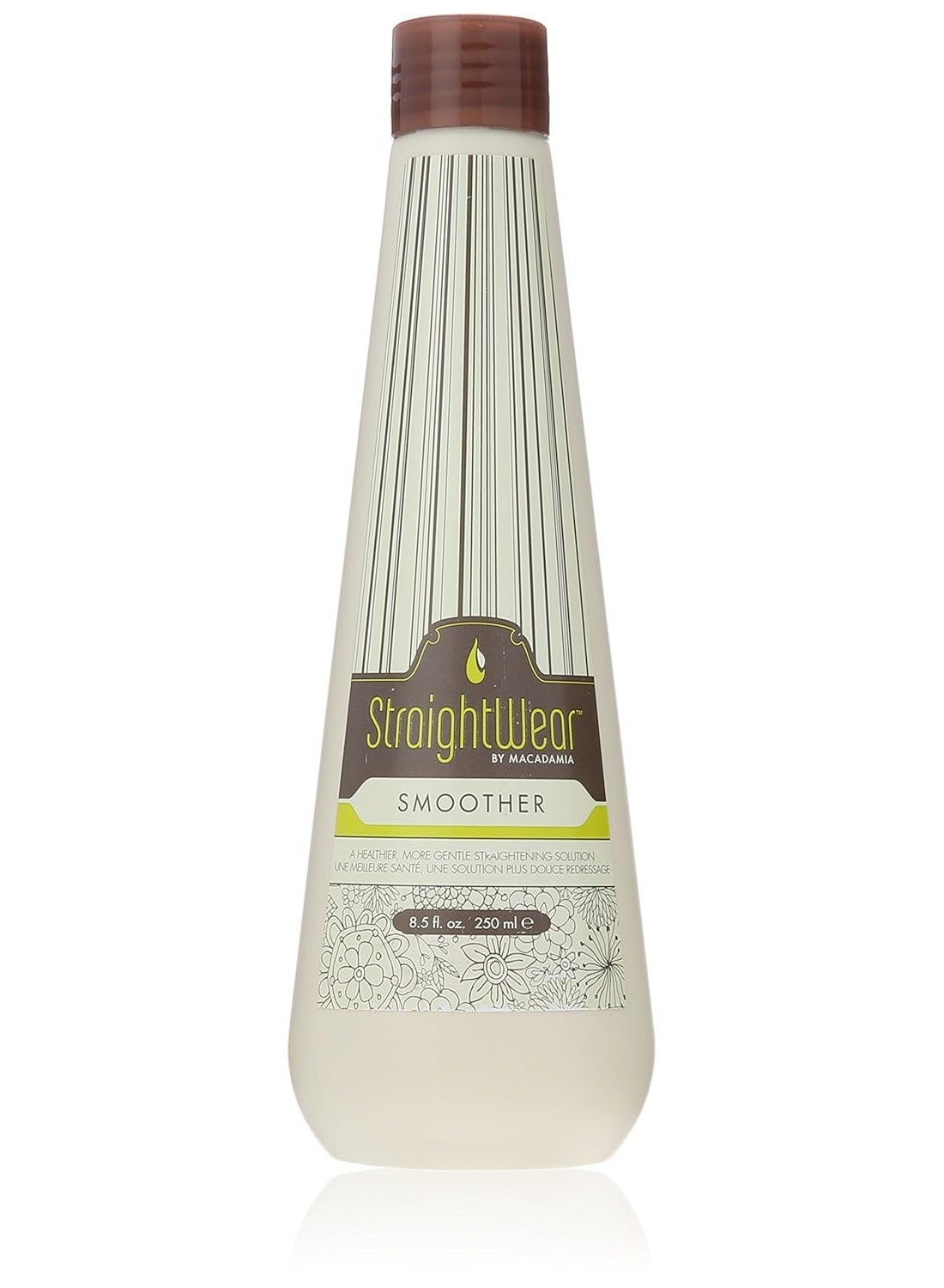 Macadamia Natural Oil Straightwear Smoother Straightening Solution Oil for Unisex - 8.5 oz Smoother