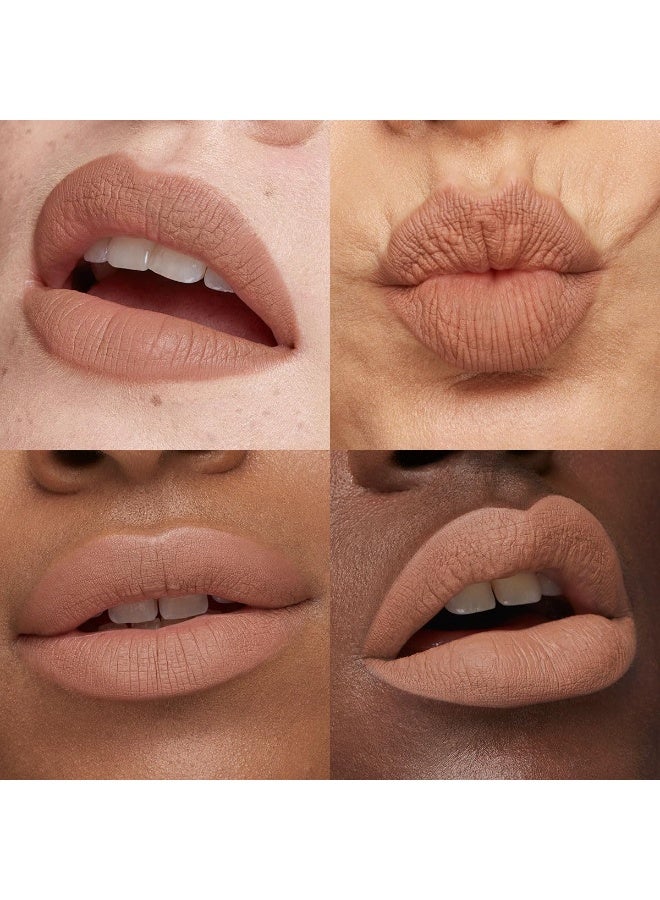 Lasting Matte Veil Lipquid Lip Colour 01 Caffelatte - image 3