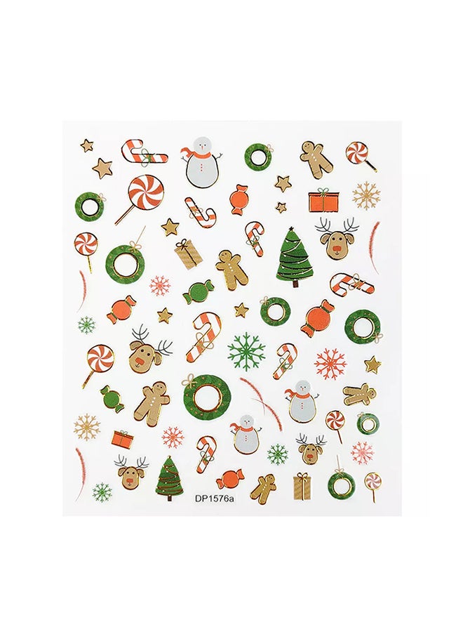 3D Design Stickers For Nails Art Decoration dp1576a