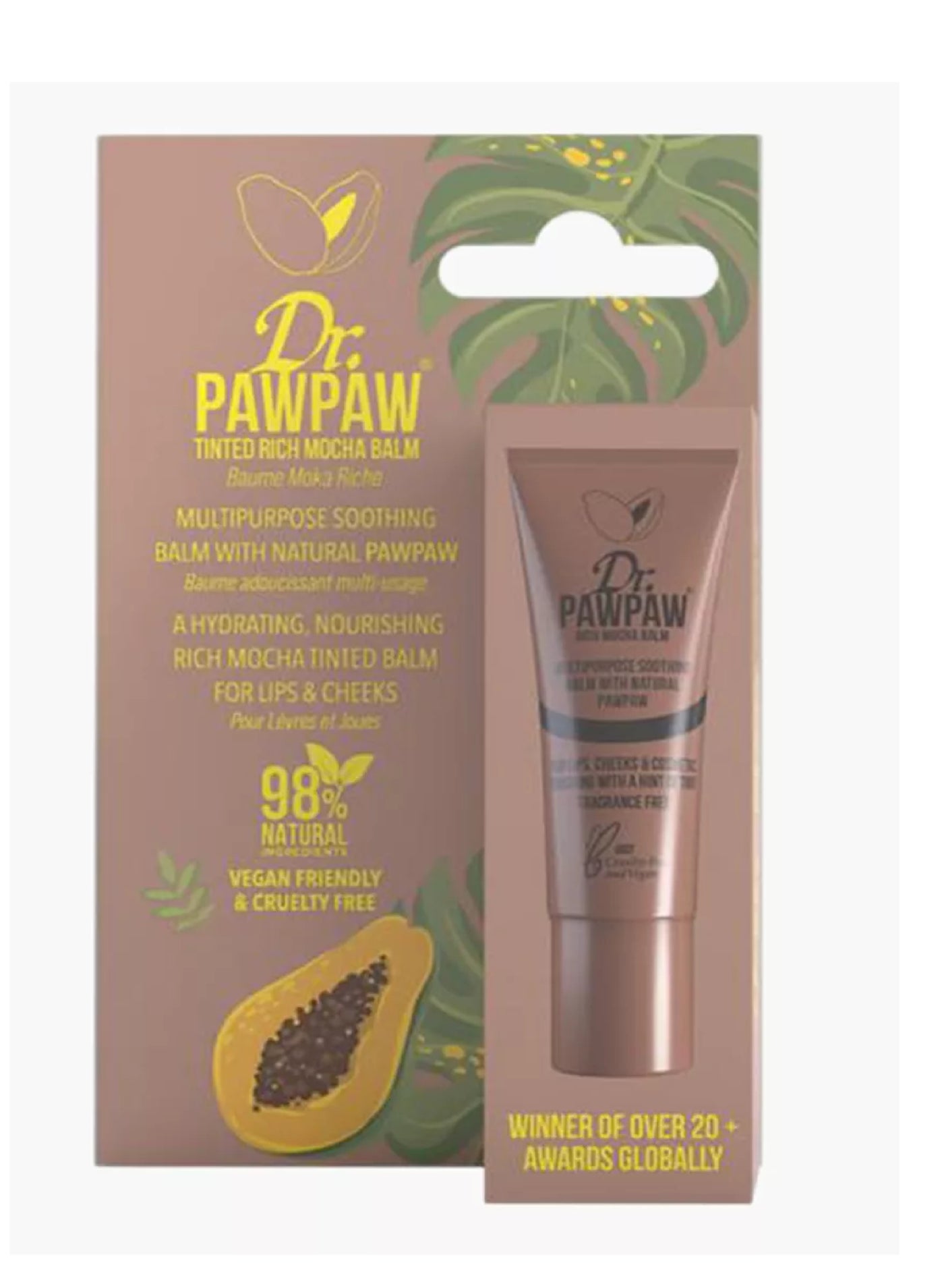 Tinted Rich Mocha Lip Balm 10Ml