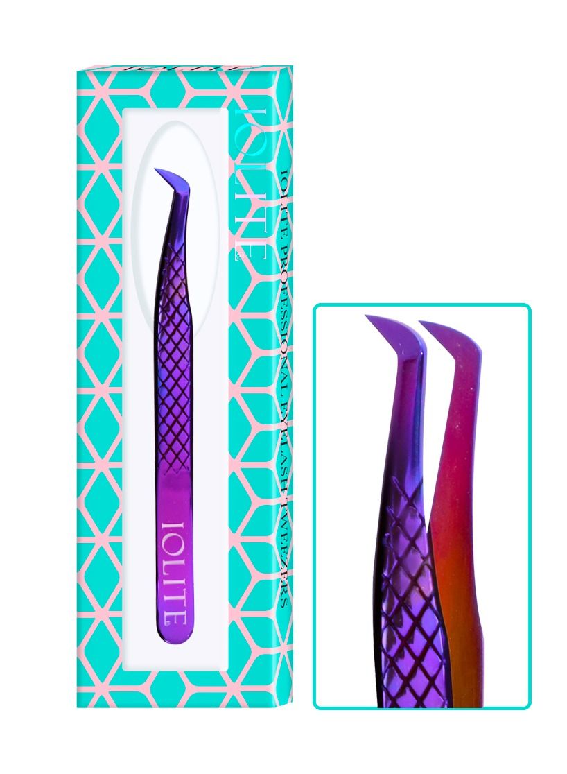 Eyelash Extension Tweezers for Lash Extensions Stainless Steel Lash Tweezers for Eyelash Extensions Isolation Volume Lash tweezers