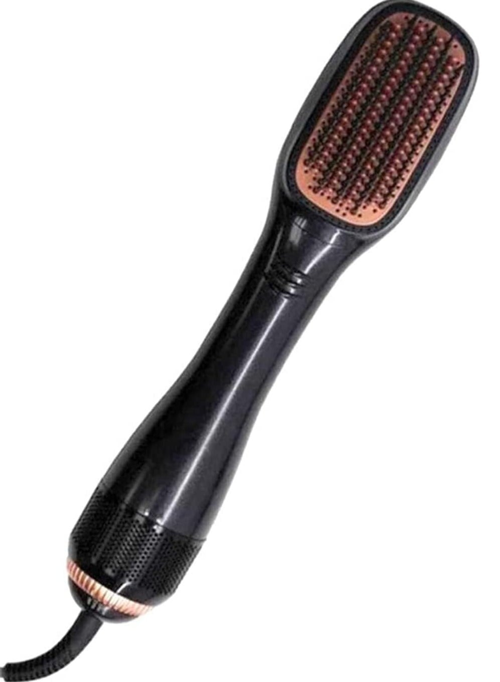 2 In 1 Professional Styling Brush Hair Dryer Brush Negative Ion Blow Dryer Straightening Brush Hot Air Styling Comb Electric Hair Dryer