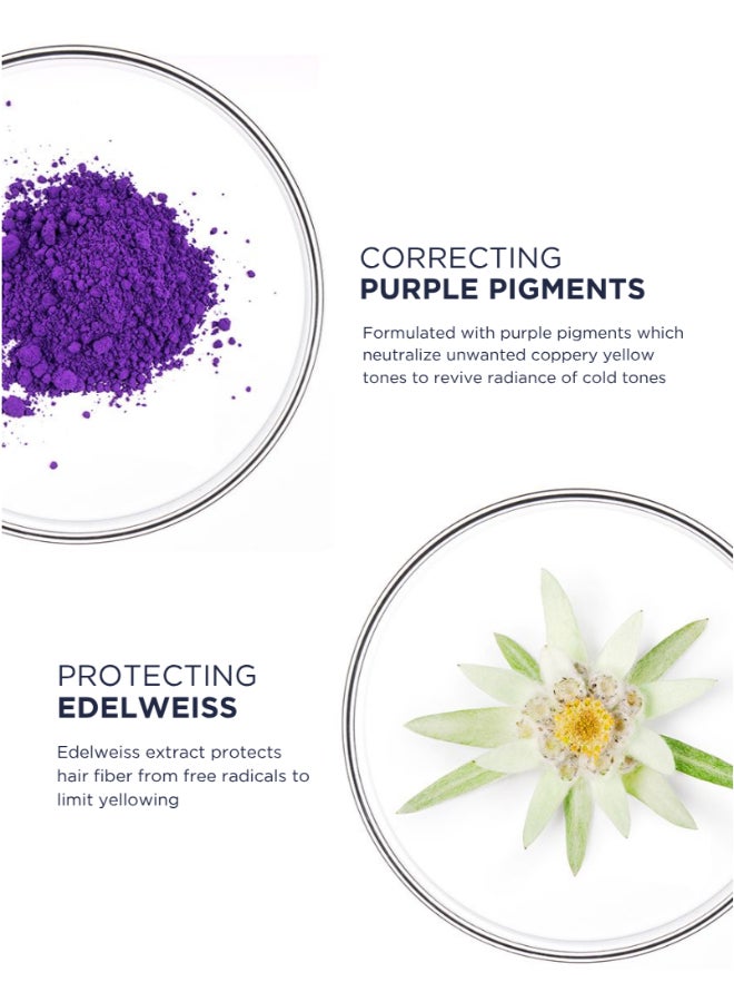 Phyto No Yellow Purple Shampoo, Toning Shampoo for Blonde, Grey & White Hair, Sulfate & Silicone-Free 250ml - image 4