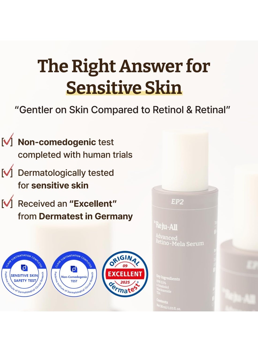 Advanced Retino-Mela Serum – HPR Retinol Serum for Face – Anti-Aging, Pore Minimizer, Next-Gen Korean Skin care – Gentle & Beginner-Friendly – With Niacinamide 10% and TXA 4% – 1 Fl Oz - image 6
