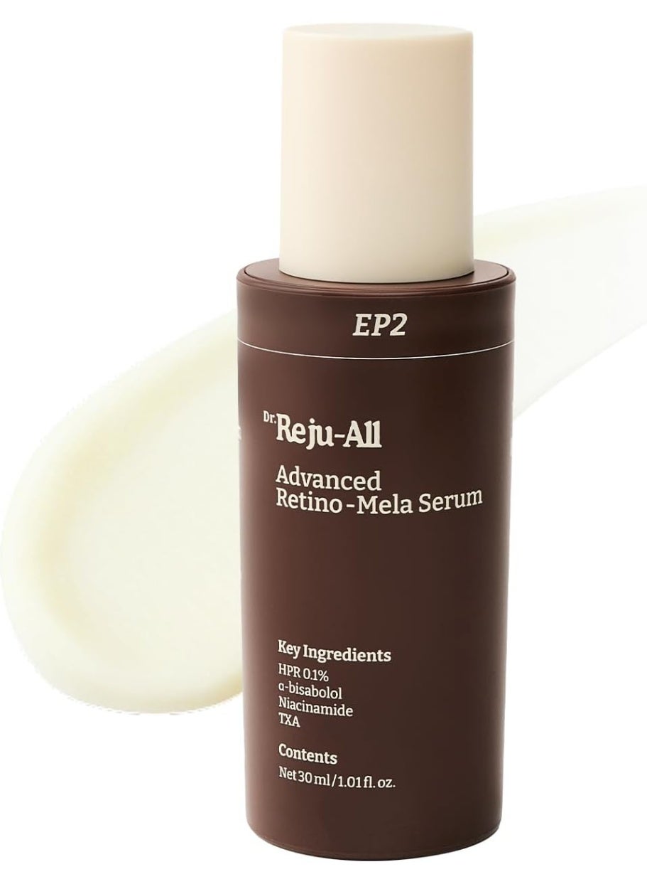 Advanced Retino-Mela Serum – HPR Retinol Serum for Face – Anti-Aging, Pore Minimizer, Next-Gen Korean Skin care – Gentle & Beginner-Friendly – With Niacinamide 10% and TXA 4% – 1 Fl Oz