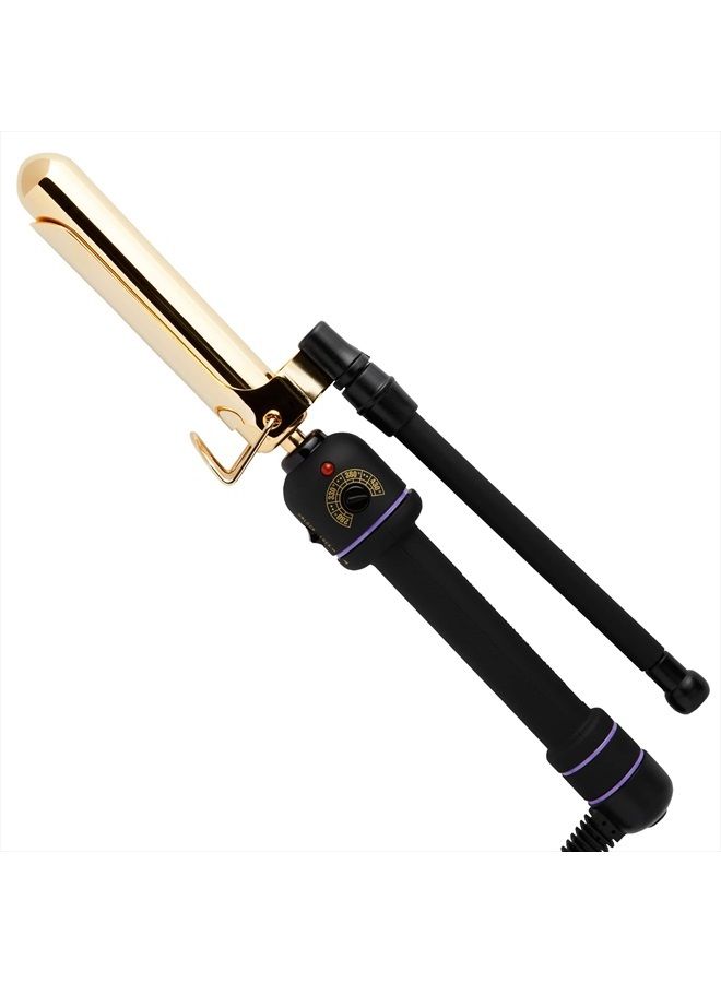 Hot Tools Pro Artist 24K Gold Marcel Iron | Long Lasting Curls, Waves (1 in)
