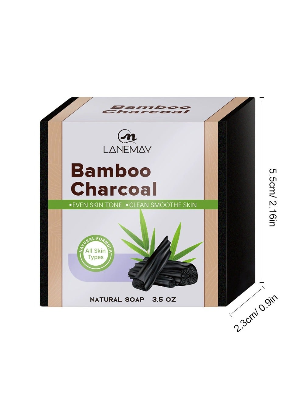 Herbal Plant Soap – Unisex Moisturizing Handmade Bar, Exfoliating Deep Cleansing Essential Oil Body Soap