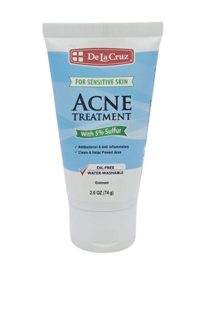 De La Cruz Acne Treatment 5% Sulfer Ointment 74Gm