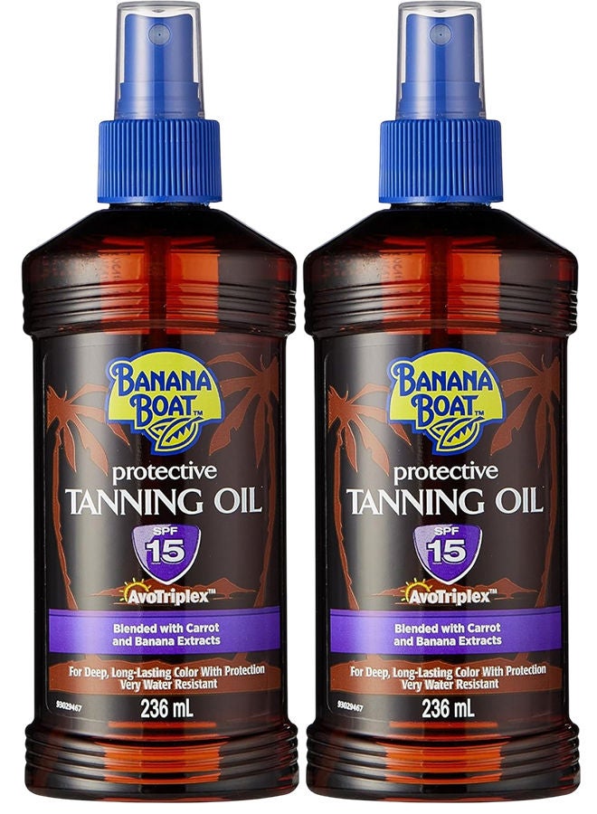 Tan Protect Oil Spf15 2x236Ml