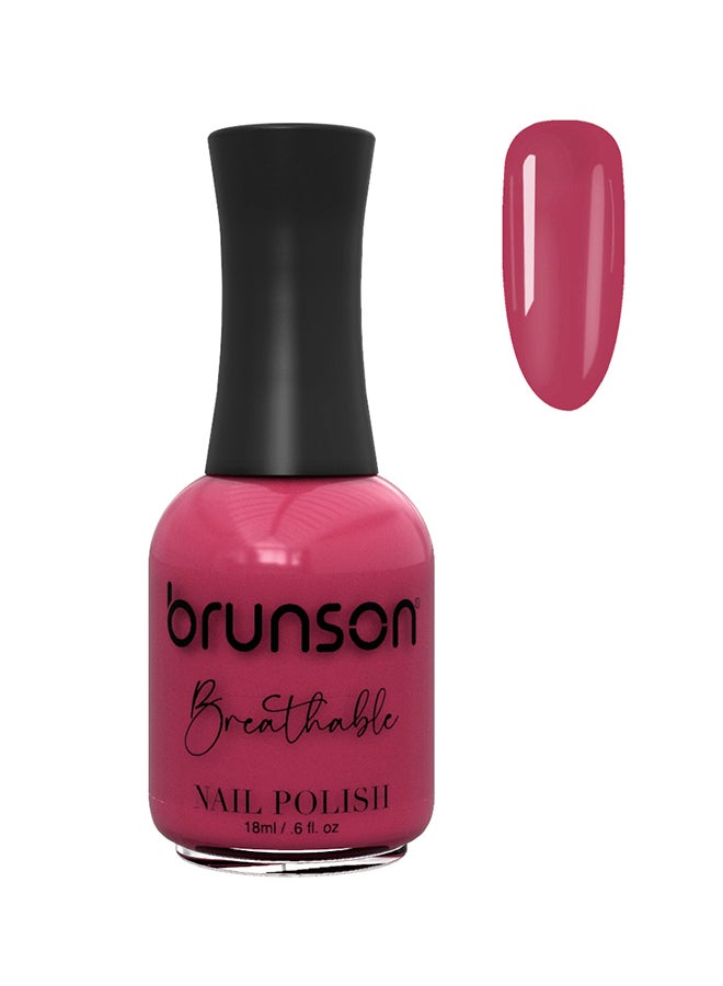 Breathable Nail Polish Halal nail polish Wudu friendly Quick-Dry Vegan long lasting but easy peel off   18ml BH100