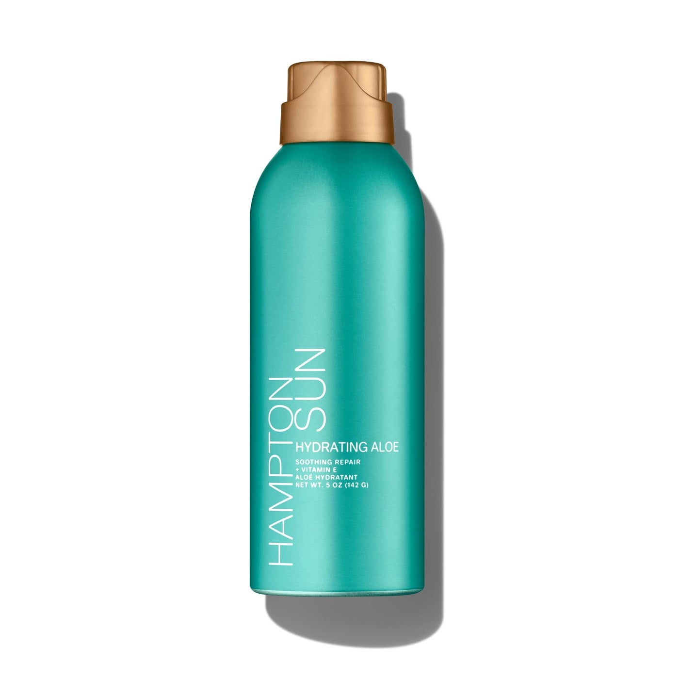 Hampton Sun Hydrating Aloe Continuous Mist, 5.0 oz. Soothing + Hydrating with Vitamin E Cooling Menthol for Quick, Long-Lasting Sunburn Relief Ultra-Fine Clear Mist Luxury After Sun Treatment