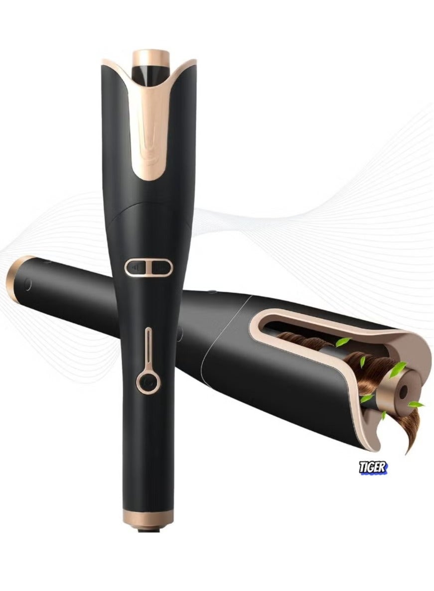 Automatic Ceramic Hair Curler for Curly Hair – 360° Rotation, Multi-Speed Settings, Ceramic Technology for Smooth & Long-Lasting Curls – Professional Curling Iron (DX1354)